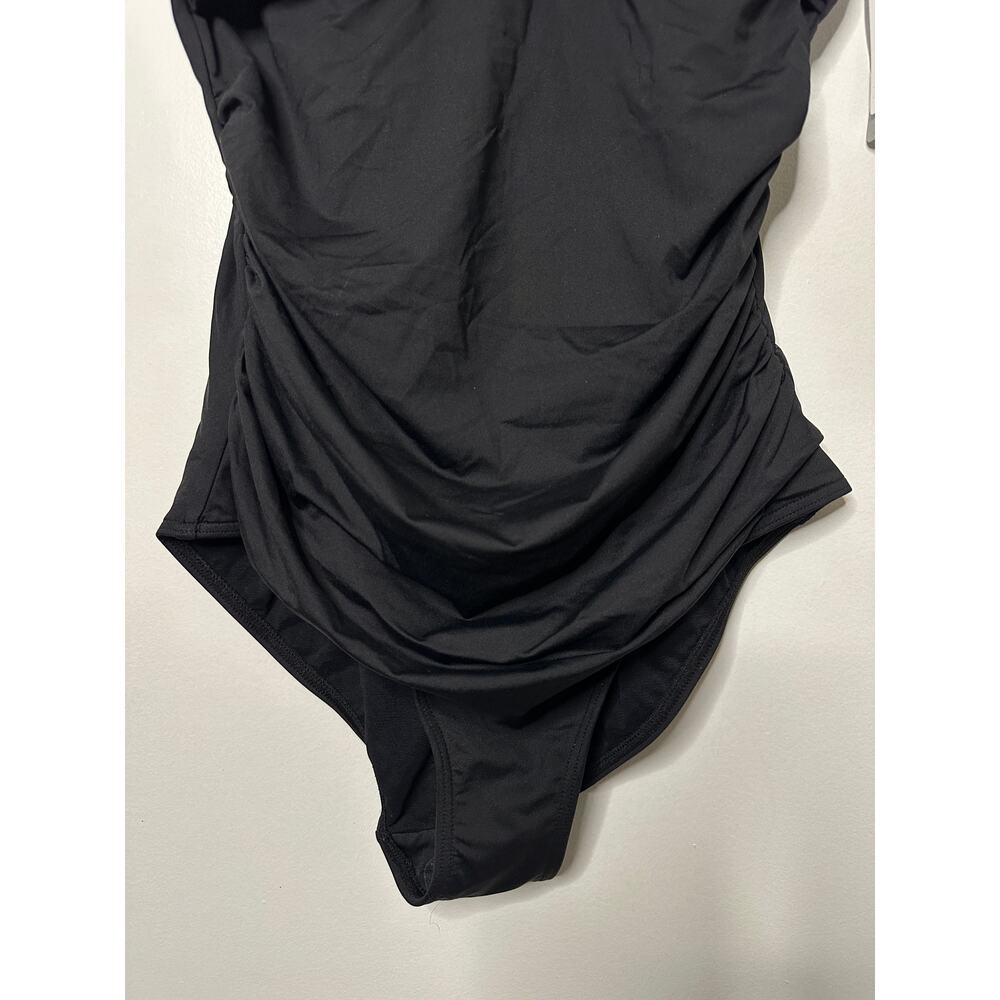 Sea Level Australia Nordstrom Eco Essentials Cross Front One-Piece Suit Sz 8 NWT - Picture 5 of 13